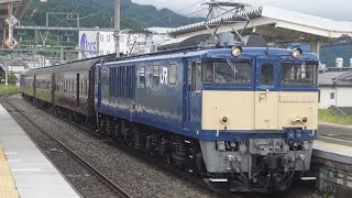 EF64-1031+旧客4B 団臨 ELレトロ上諏訪 下諏訪駅到着