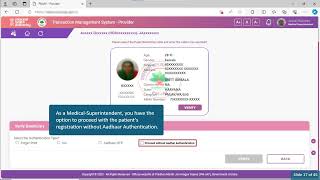 TMS Provider: Registering a Patient