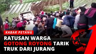 Bermodal Kekompakan, Ratusan Warga Tarik Truk Tangki yang Terjun Bebas | tvOne