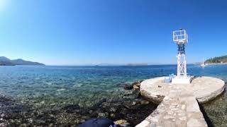 My GoPro Video Thassos town old port 360 video