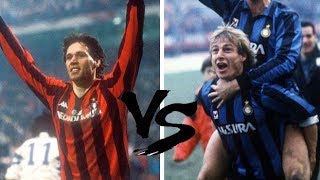 (1991) Klinsmann VS Van Basten // Internazionale 1-1 Milan