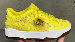 Puma Slipstream SpongeBob SquarePants Yellow Shoes