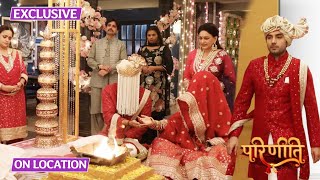 Parineetii | On Location | Shaadi Ke Mandap Me Rakesh Hua Exposed, Pari Shocked