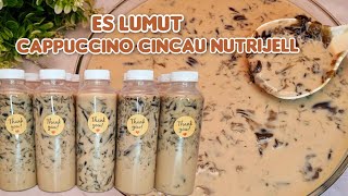 RESEP ES LUMUT CAPPUCCINO CINCAU NUTRIJELL