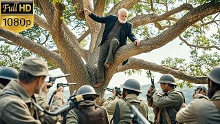 Japanese look down on old man. He's a kung fu master and beats them!