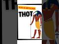 🔴 El dios Thot [MITOLOGÍA EGIPCIA]