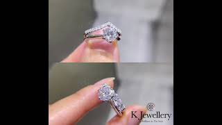 Moissanite Six Claws Classic  Ring莫桑石經典六爪戒指