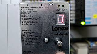 Lenze servo PLC backup EVS9325-EI