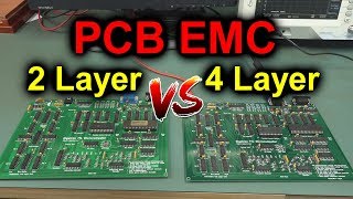 EEVblog #1176 - 2 Layer vs 4 Layer PCB EMC TESTED!