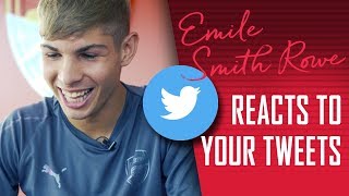 Emile Smith Rowe signs new contract & reacts to your tweets
