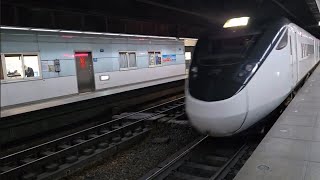 434次樹林發車經由南迴線開往新左營的EMU3000型十二輛編組EMU3011皮蛋豆腐騰雲號紅色帶新城際自強號列車