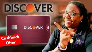 EARN 5% CASHBACK ON EVERYDAY SPENDING WITH DISCOVER IT (GREAT STARTER CARD) #discover