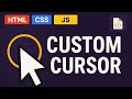 How to Create Custom Cursor using CSS and JavaScript | Coding Cloud