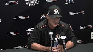 WSH@MIA: Mattingly on facing Gonzalez in loss to Nats