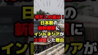 「何だこの差は！」日本の新幹線駅にインド感動！その裏でインドネシアが大激怒した理由