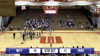 Wittenberg Men's Volleyball vs. Trine (04.05.24)