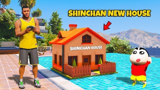 Shinchan \u0026 Franklin Build New House for Shinchan in GTA 5