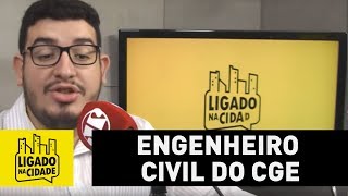 Engenheiro Civil do CGE fala ao Ligado Na Cidade sobre as chuvas na capital paulista.