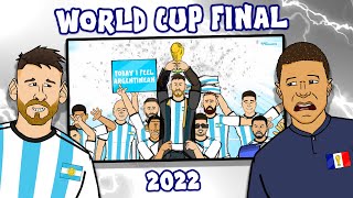 🏆WORLD CUP FINAL 2022🏆 Revisited! (Argentina vs France Messi Mbappe Goals Highlights)