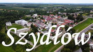 Szydłów z drona DJI 4k - Szydłów z lotu ptaka DJI 4k -