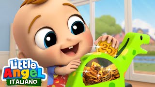 Le Monetine nel Salvadanaio!💰👨‍👩‍👧‍👦 Cartoni Animati con Gianni Piccino - Little Angel Italiano