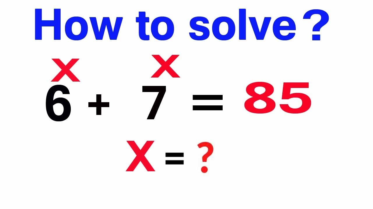 A Beatiful Exponential Problem ёяшз Youtube