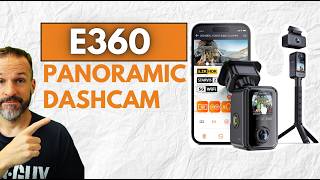 Vantrue E360 DashCam Review: 5.2K 360 Degree Panoramic Recording with Sony STARVIS 2