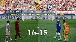Longest Penalty Shootout | Liverpool vs Chelsea | eFootball™ Gameplay #liverpool