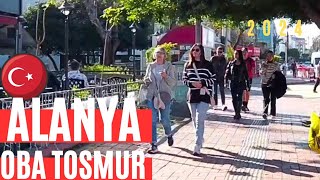 alanya city center 2024 / Alanya walking tour/ oba - Tosmur- Alanya Antalya turkey