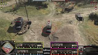 COH2 2v2 ouh mai GOTE (UK) \u0026 T1 (SU) vs Sphone (OH) \u0026 gardening lelic (OK)