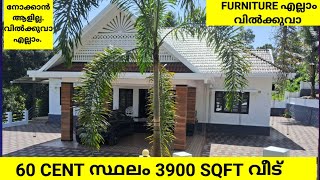 FURNITURE എല്ലാം വിൽക്കുവാ 60 cent സ്ഥലം 3900 sqft വീട് കൃഷി ഭൂമി.