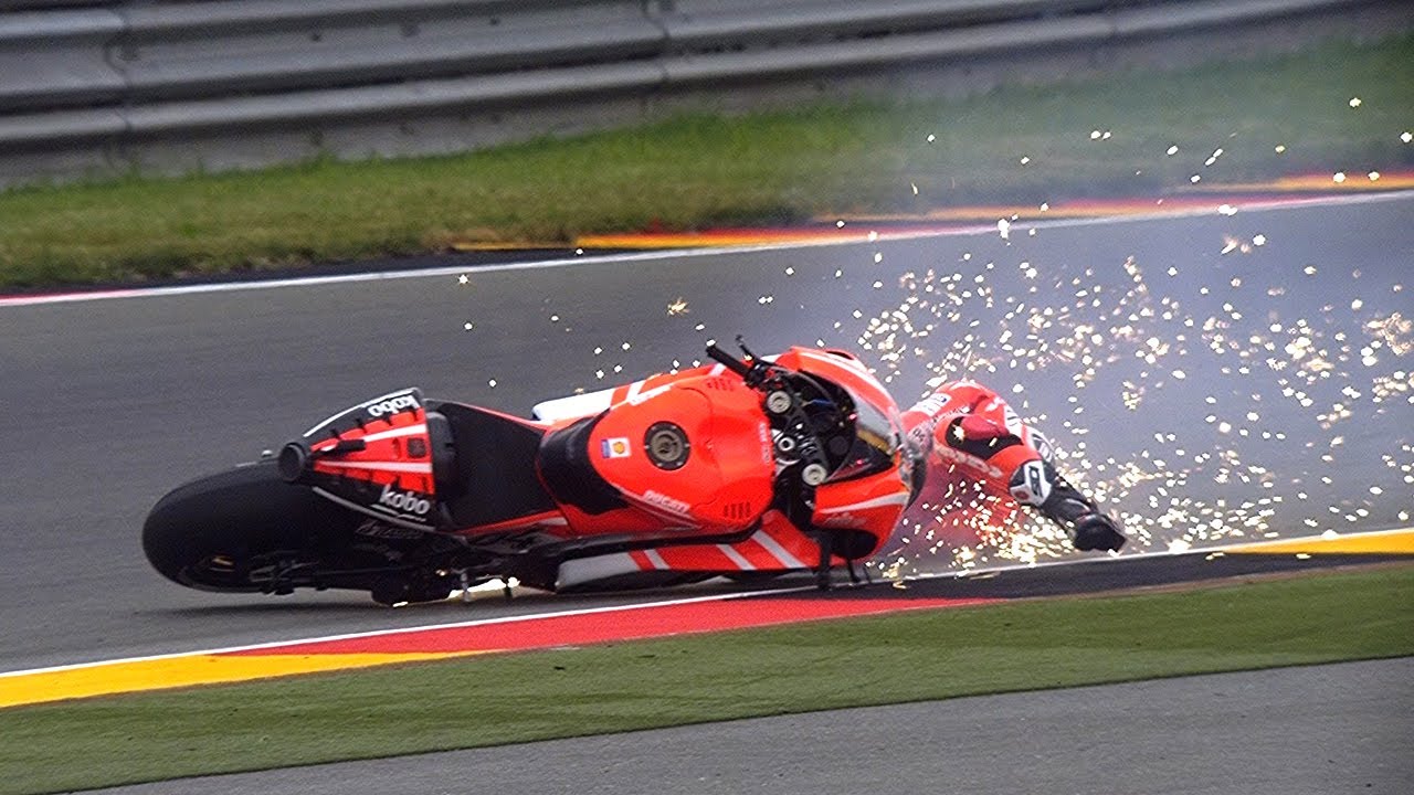 MotoGP™ Sachsenring 2013 -- Biggest Crashes - YouTube