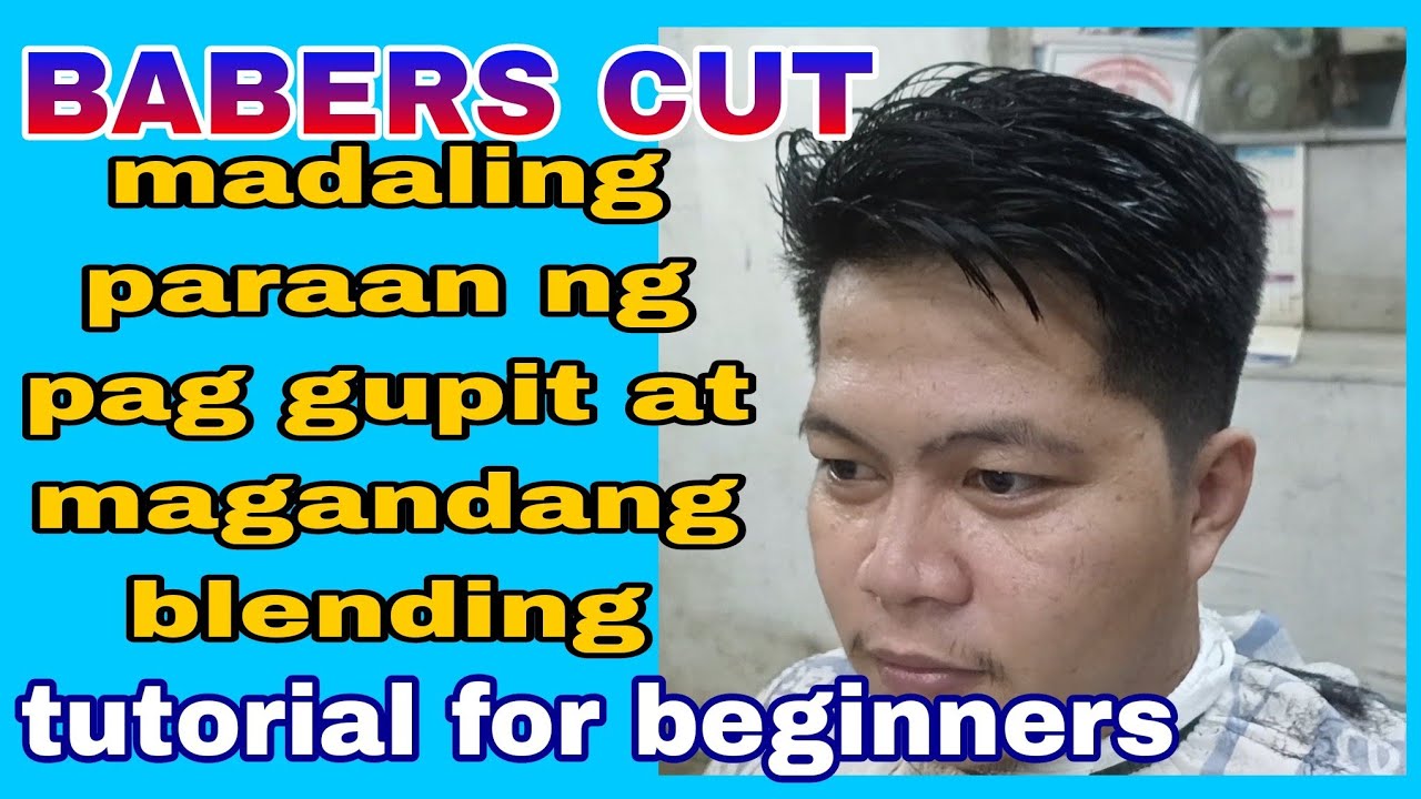 Paano Mag Gupit Ng Barbers Cut Barbers Cut Tutorial For Beginners Noli
