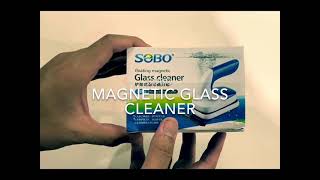 Unboxing SOBO floating magnetic glass cleaner (SB-6)