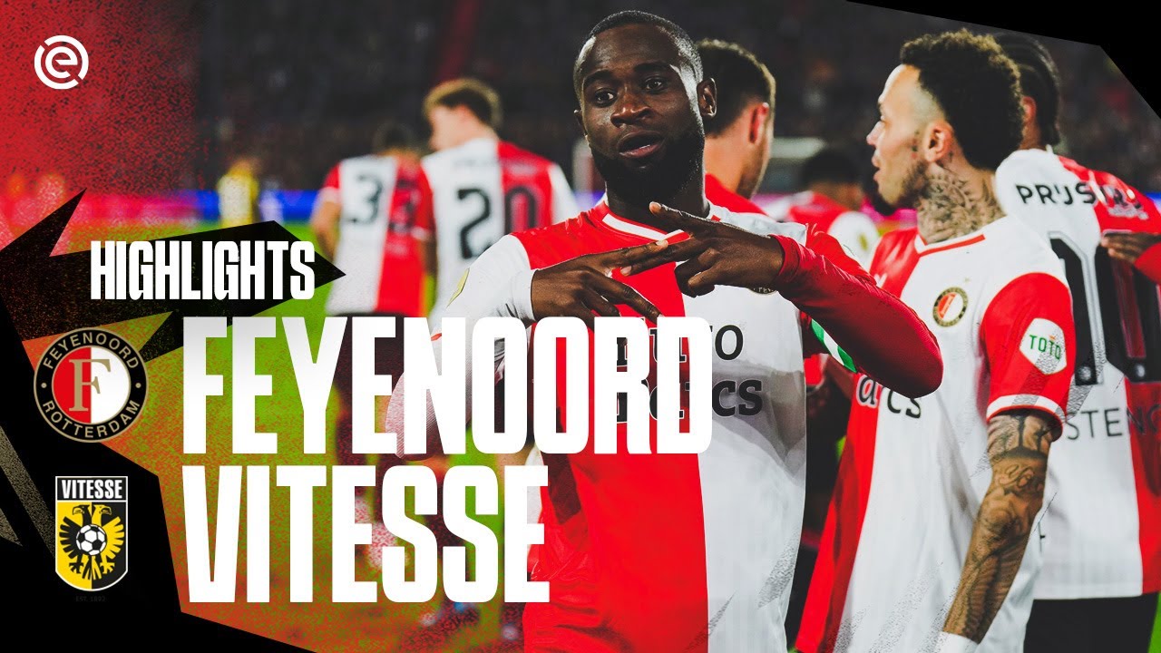 Four Different Goal Scorers! 🔢 | Highlights Feyenoord - Vitesse ...