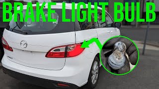 How to Replace Brake Light Bulb - Mazda 5 (2011-2017)