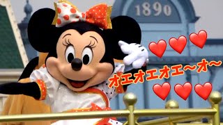 【TDL】ベリー・ミニー・リミックス　パターン③停止A 🎶ブレイジング・リズム／ミッキーのアドベンチャーランド・マルディグラ🎶