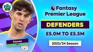 TOP 5 FPL DEFENDERS: Mid-Price Range | Players to Watch | Fantasy Premier League 2023/24 Tips
