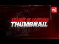 How to create League of Legends thumbnails EASILY using GIMP