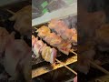 焼き鳥を焼く　やきとり　ヤキトリ