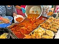 Amazing scale! Top 10 street foods in Korea, tteokbokki, seafood, spicy chicken