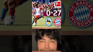 Bayern Munich win 27-0   (Mr Boombastic meme)