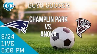 Boys Soccer: Champlin Park @ Anoka | Champlin Park High School | Anoka High School |QCTV