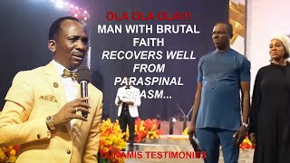 God delivered Man from Paraspinal Muscles Spasm