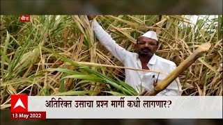 Beed Sugarcane: ऊस शेतात पडून, शेतकरी हतबल ABP Majha