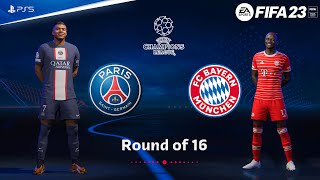 FIFA 23 - PSG Vs Bayern Munich - UEFA Champions League | PS5™ Next Gen [4K60fps]