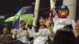 20190418 Passion#9JURAさんがスタンドで！「 東京音頭」(東京ヤクルトオフィシャルダンスチームPassion)