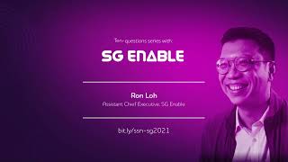 TCS Sustainathon Singapore 2021/22: Ten Questions Series with Mr. Ron Loh, SG Enable