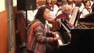 艋舺教會0221禮拜周安玲老師奉獻曲(306A首)：Christian, We Have Met to Worship