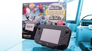 Unboxing: Nintendo Wii U Deluxe Set: Super Mario Bros U & Luigi U (En español)